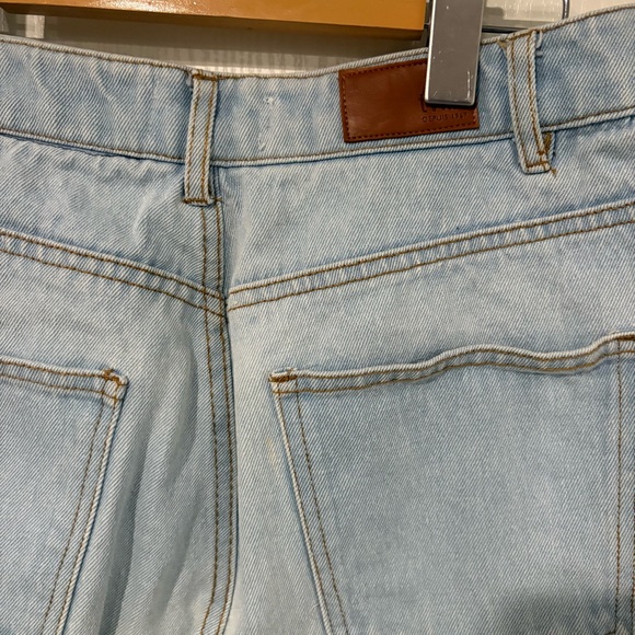 TWIK High Waisted Distressed Straight Leg Organic Cotton Size 29 Aesthetic - Picture 9 of 9